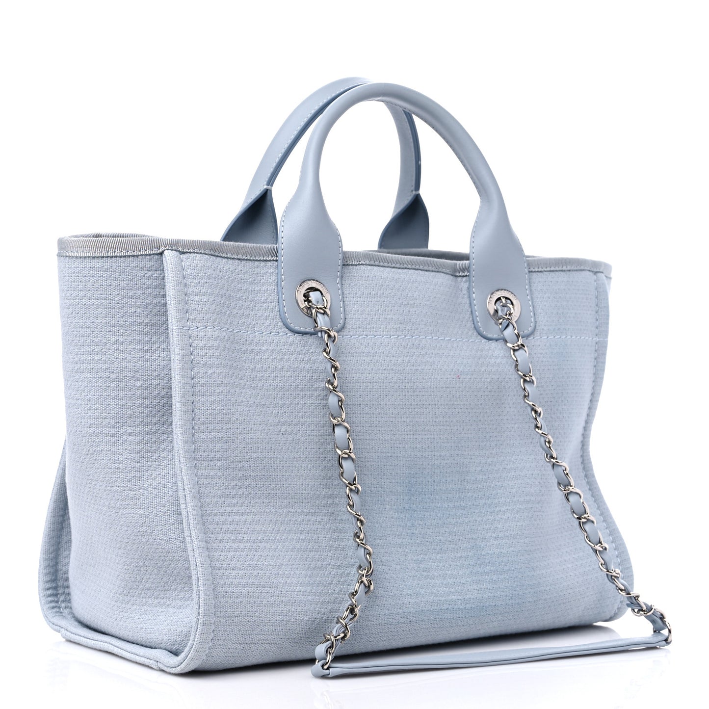 Mixed Fibers Small Deauville Tote Grey