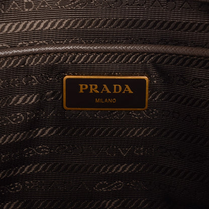 Prada Saffiano Lux Large Tote Grafite 7 of 10