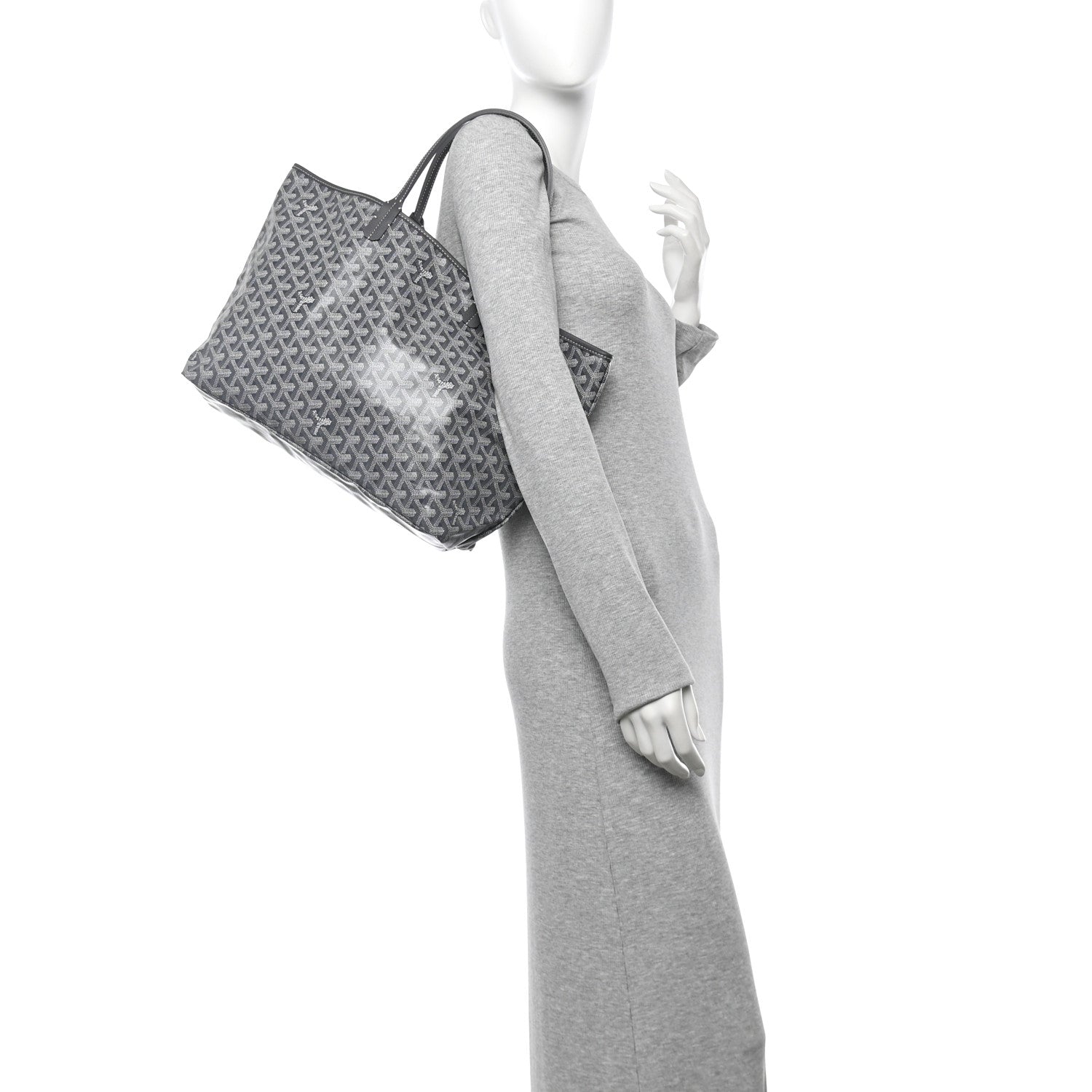 Goyard Goyardine Saint Louis PM Grey 2 of 11