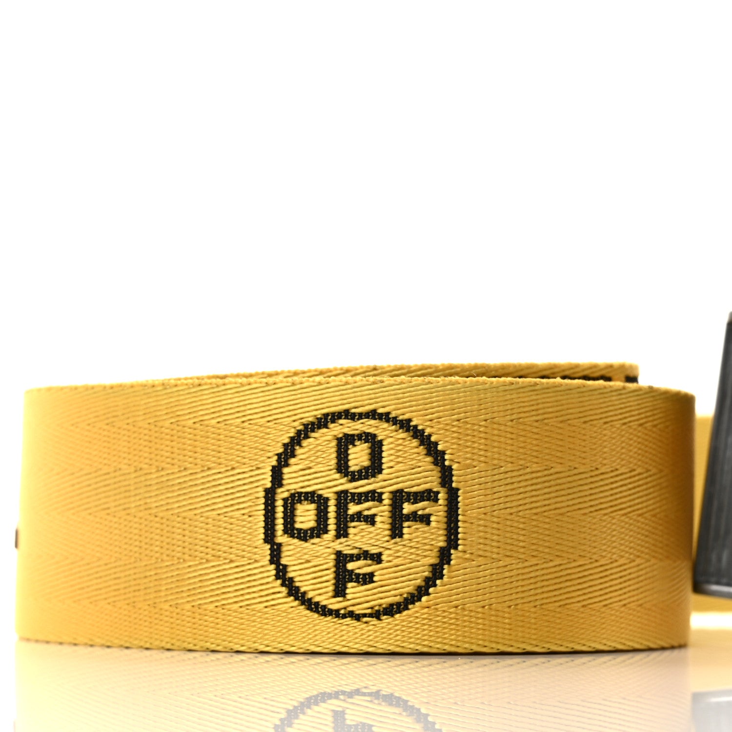 Off-White Industrial Belt Yellow 3 of 5