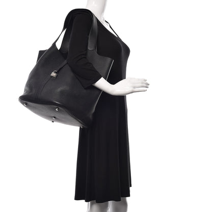 Hermes Taurillon Clemence Picotin Lock TGM Black 2 of 10