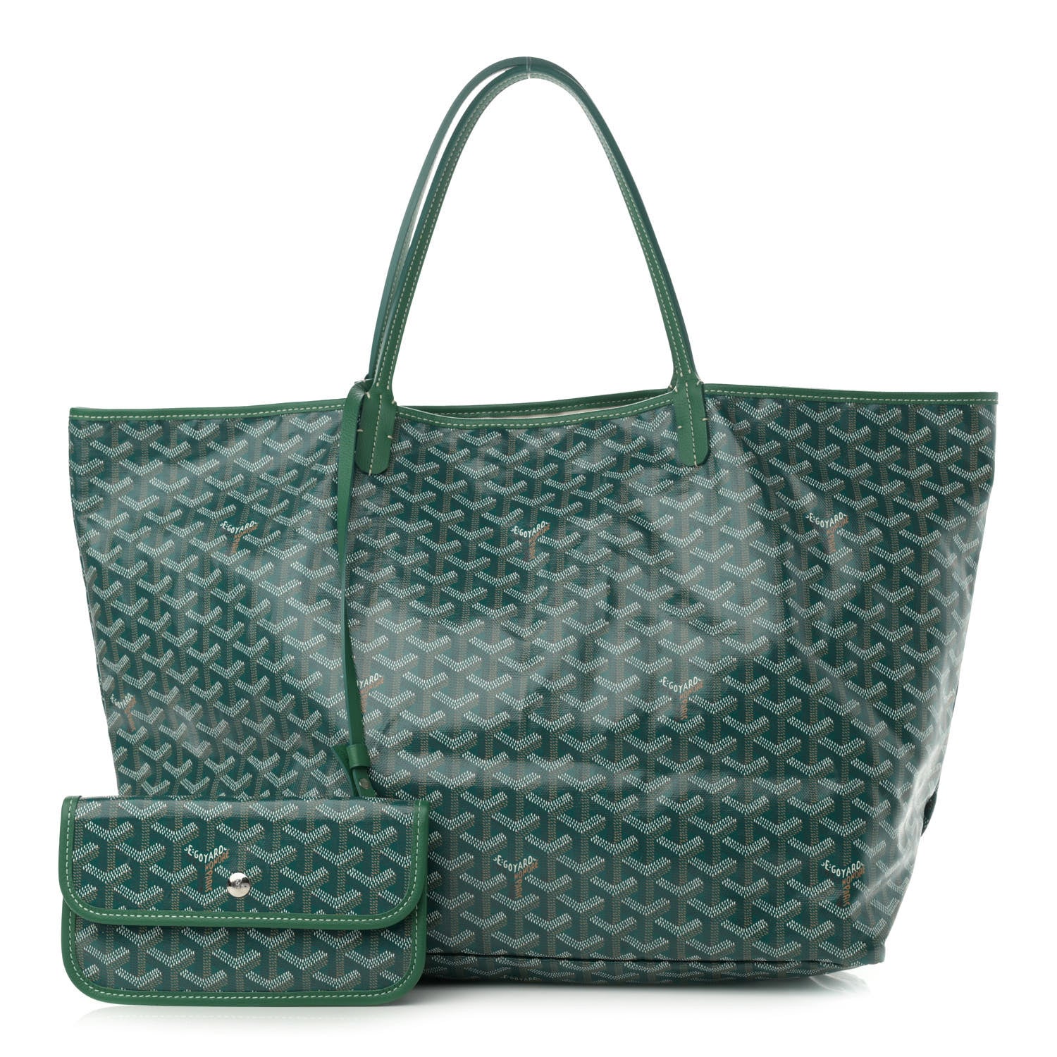 Goyard Goyardine Saint Louis GM Green 1 of 11
