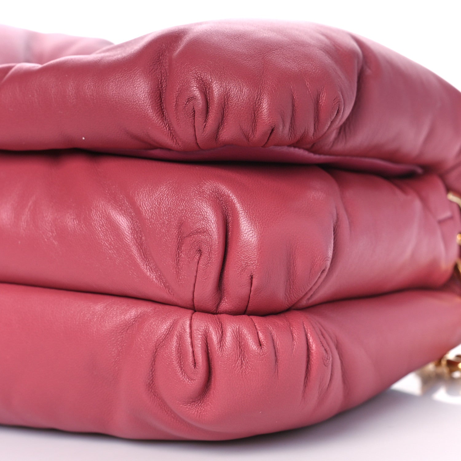Loewe Lambskin Goya Puffer Bag Plumrose 8 of 8