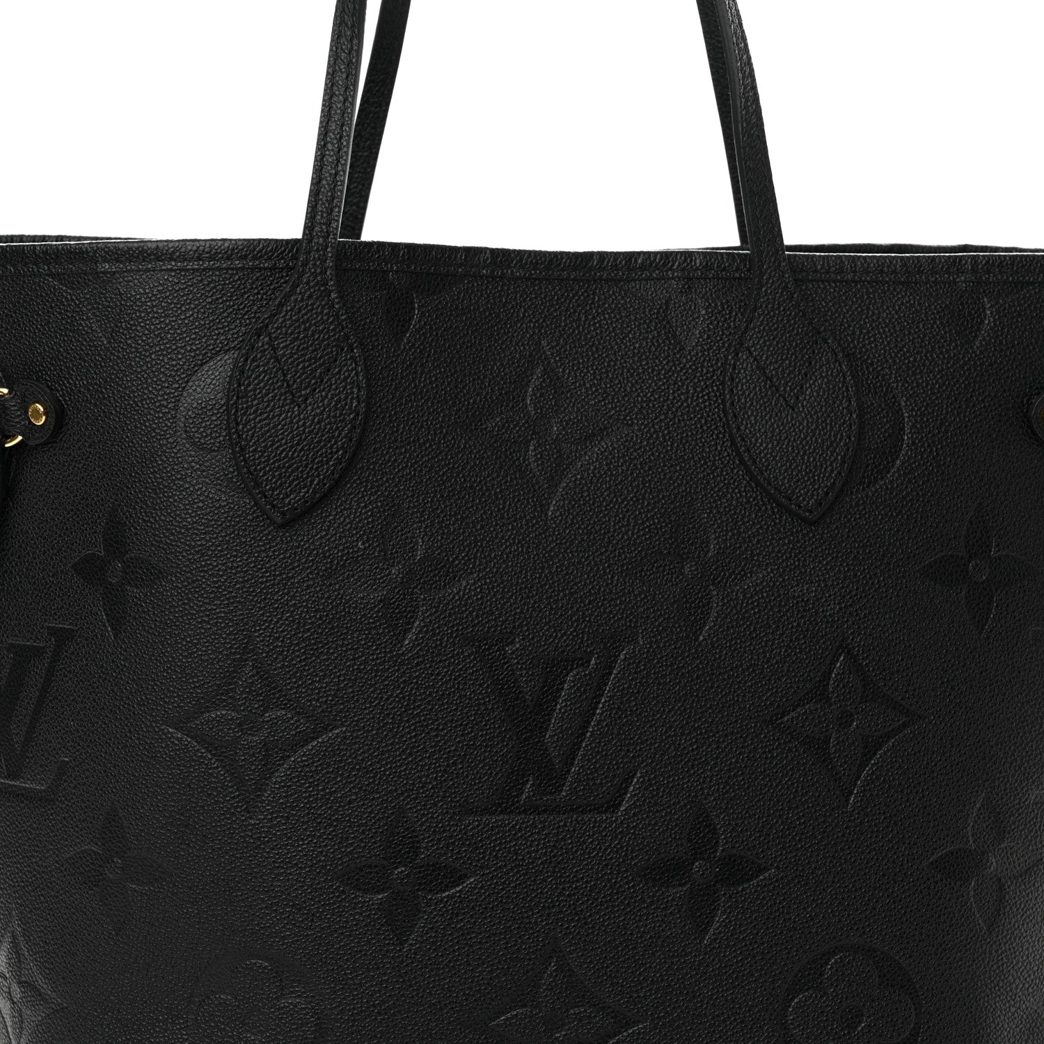 Louis Vuitton Empreinte Monogram Giant Neverfull MM Black 8 of 11