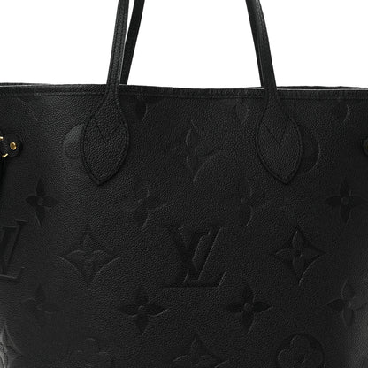 Louis Vuitton Empreinte Monogram Giant Neverfull MM Black 8 of 11