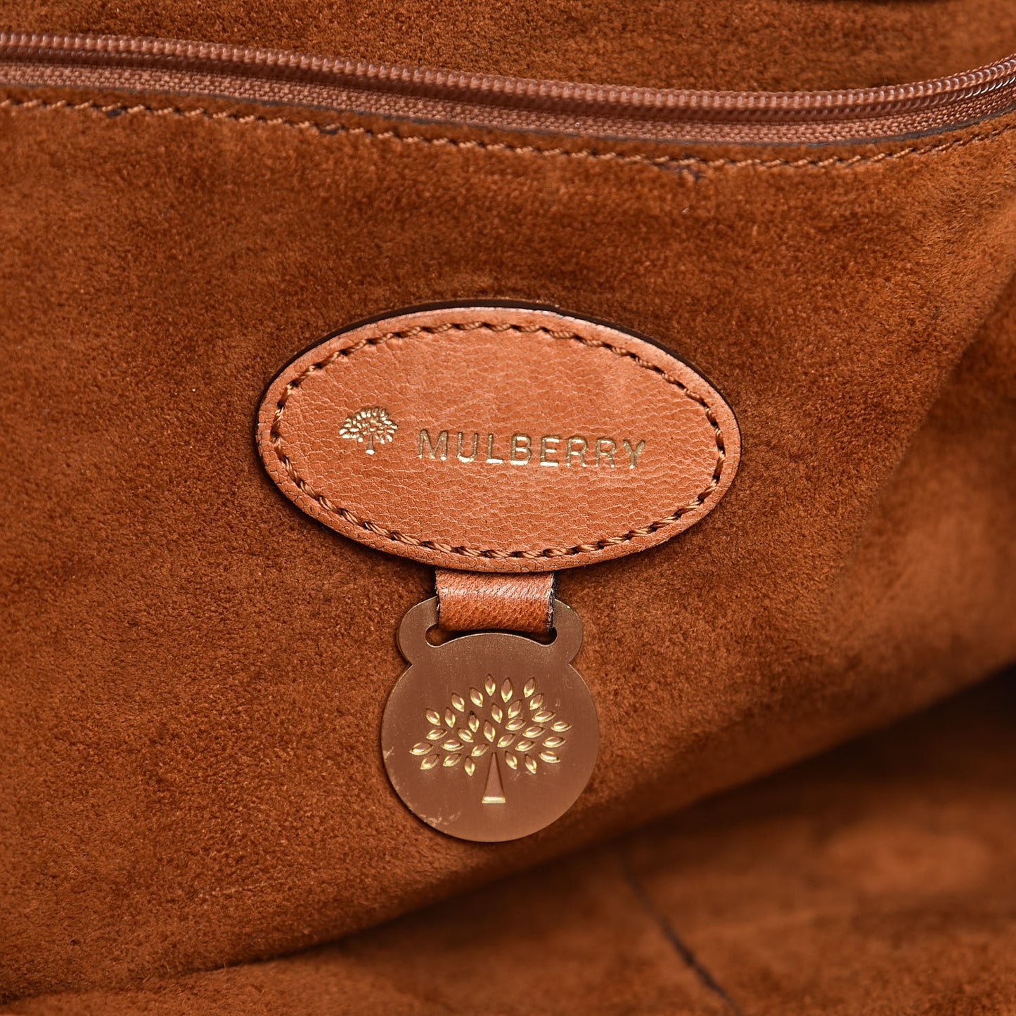 Large Grain Nappa Oversized Alexa Pumpkin