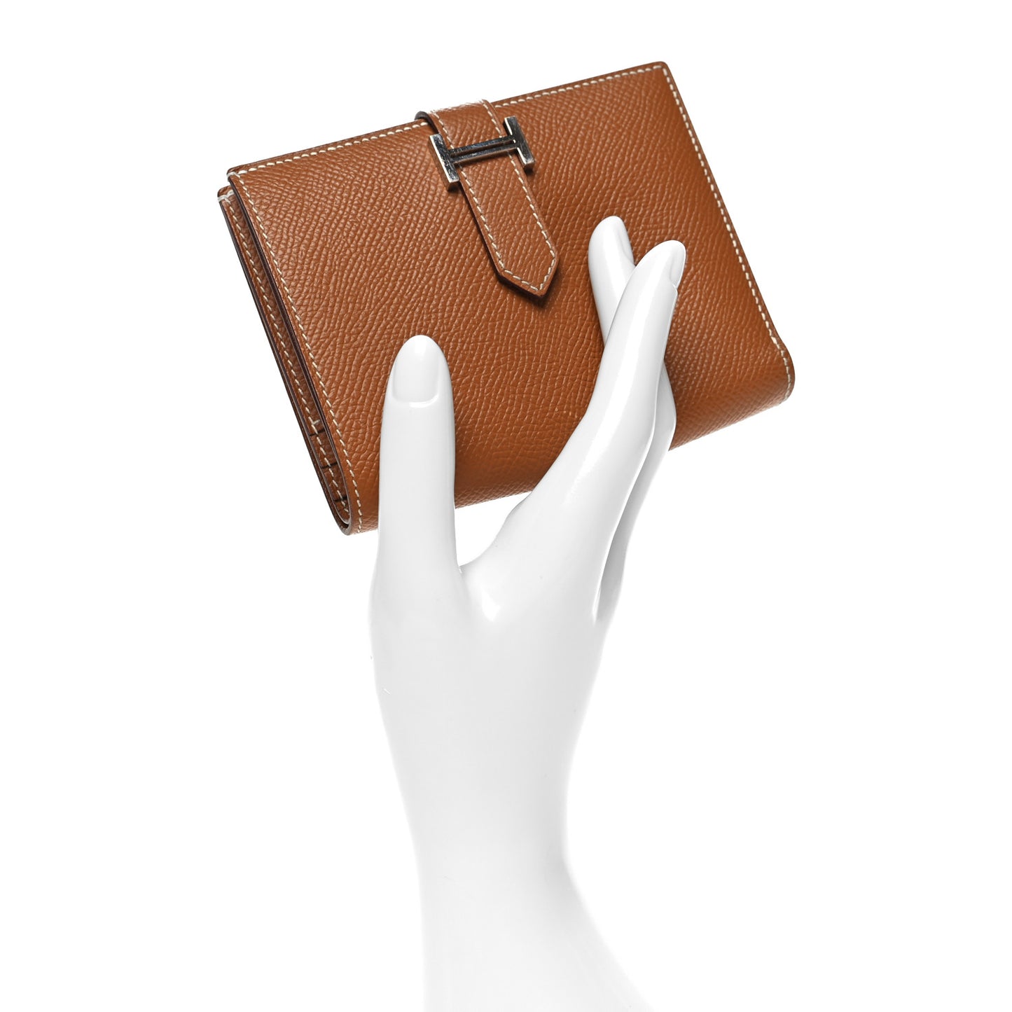 Epsom Bearn Compact Wallet Gold
