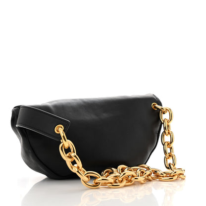 Bottega Veneta Nappa The Belt Chain Pouch Black 3 of 12