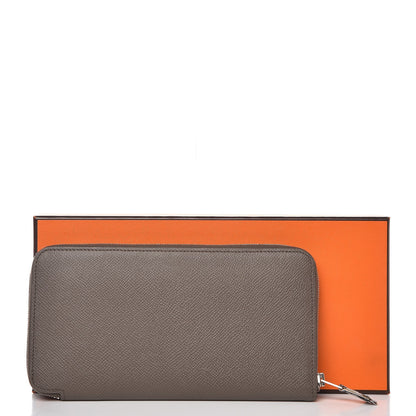 Hermes Epsom Silk'In Wallet Etain 10 of 10