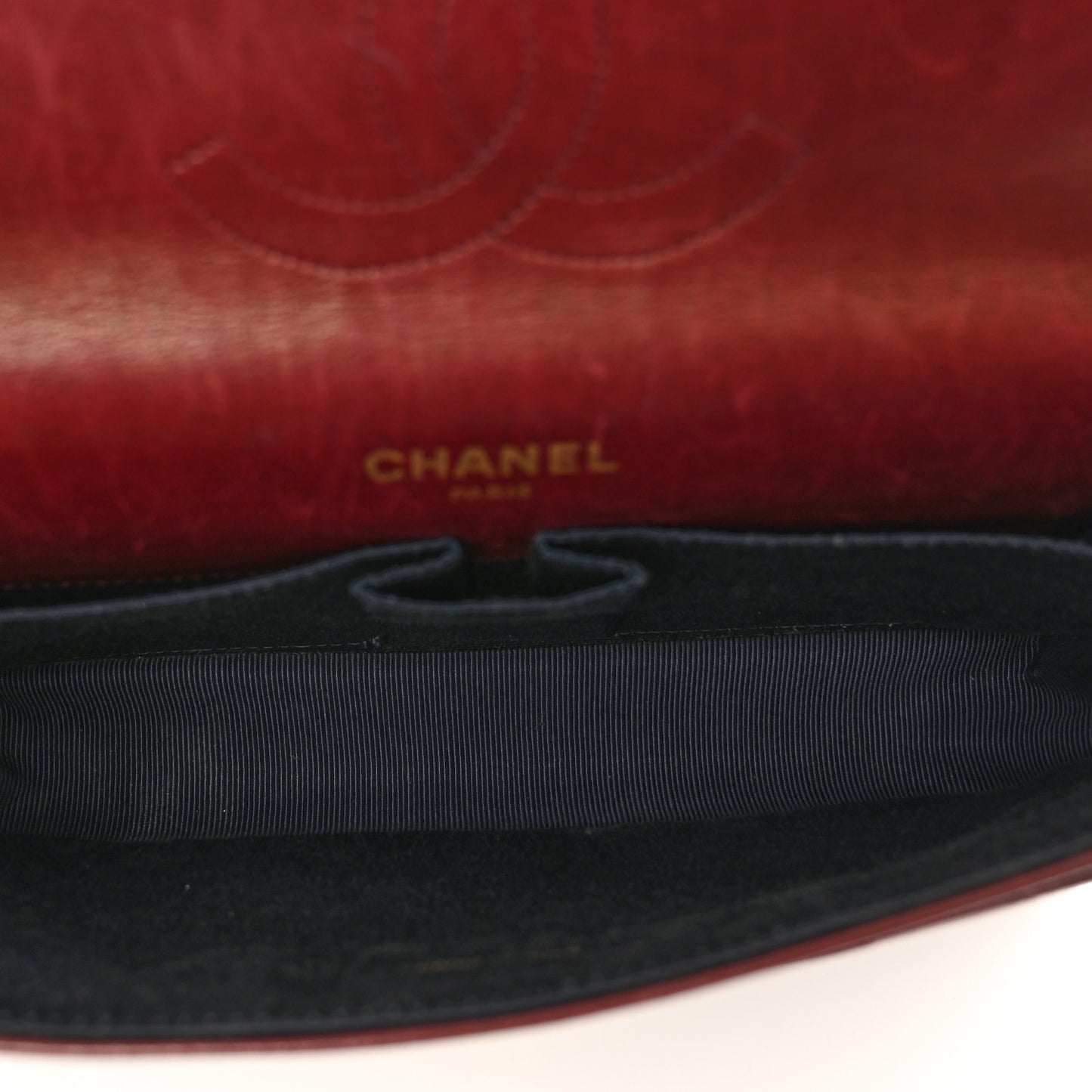 Lambskin Quilted Medium Double Flap Bijoux Chain Bordeaux