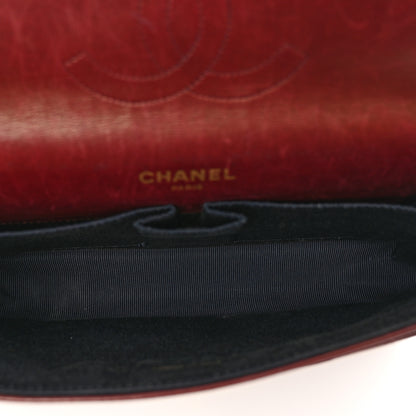 Chanel Lambskin Quilted Medium Double Flap Bijoux Chain Bordeaux 6 of 14