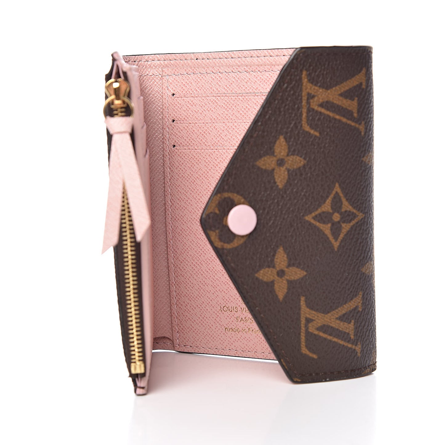 Monogram Victorine Wallet Rose Ballerine