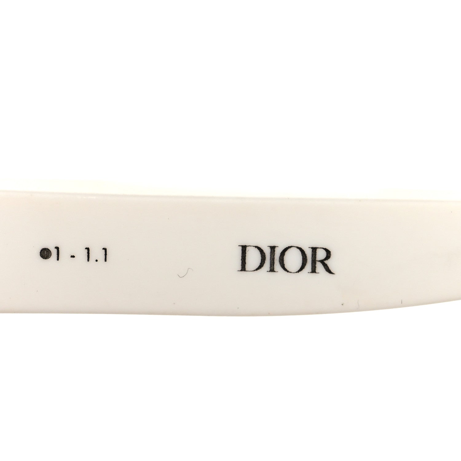 Christian Dior Oblique Diorclub M1U Mask Sunglasses White 6 of 7