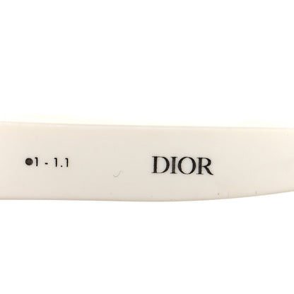 Christian Dior Oblique Diorclub M1U Mask Sunglasses White 6 of 7