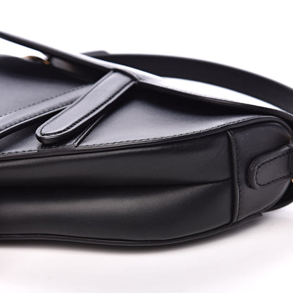 Christian Dior Calfskin Mini Saddle Bag Black 9 of 10