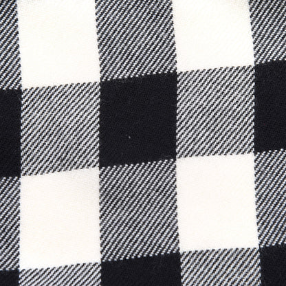 Burberry Merino Wool House Check Collette Cape Scarf Black 4 of 5