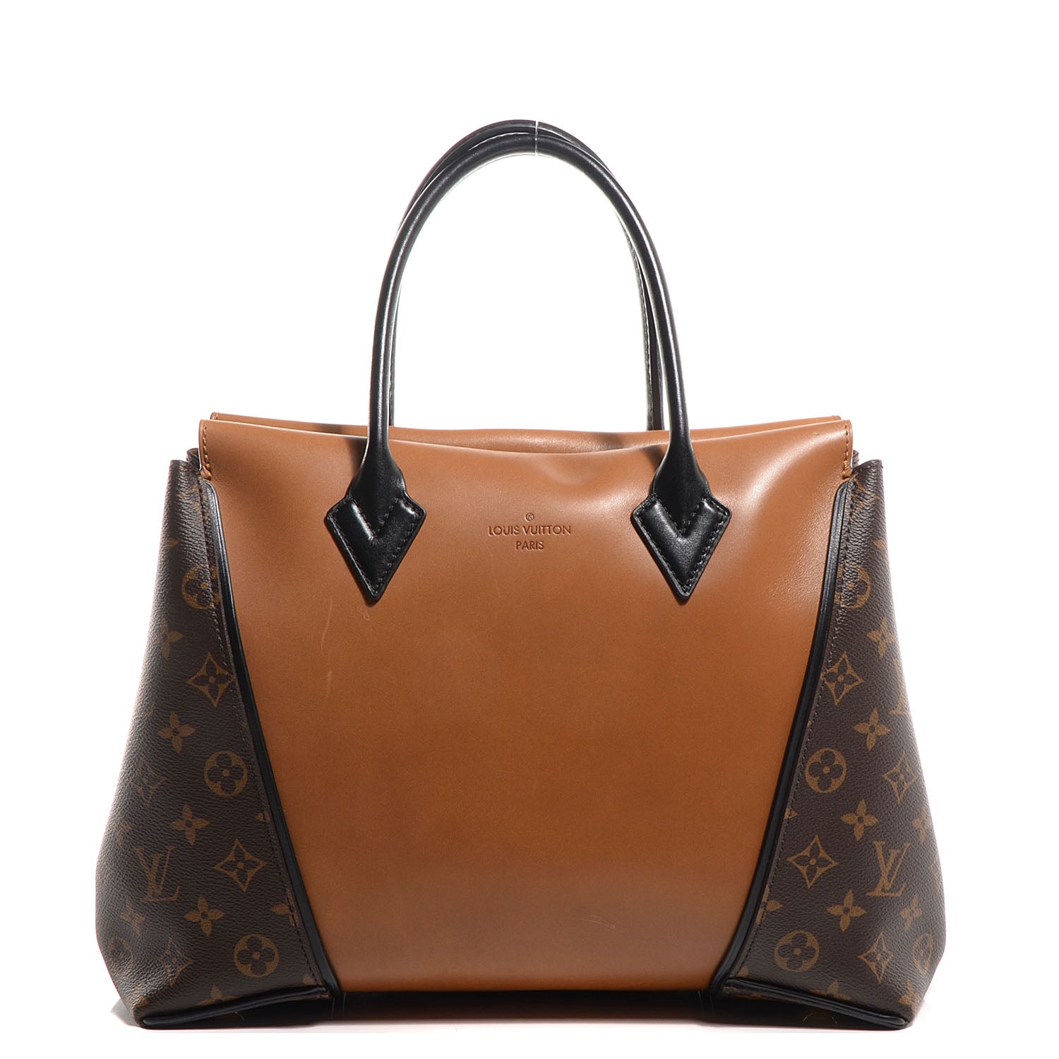 Louis Vuitton Monogram Cuir Orfevre Tote W PM Noisette 1 of 7