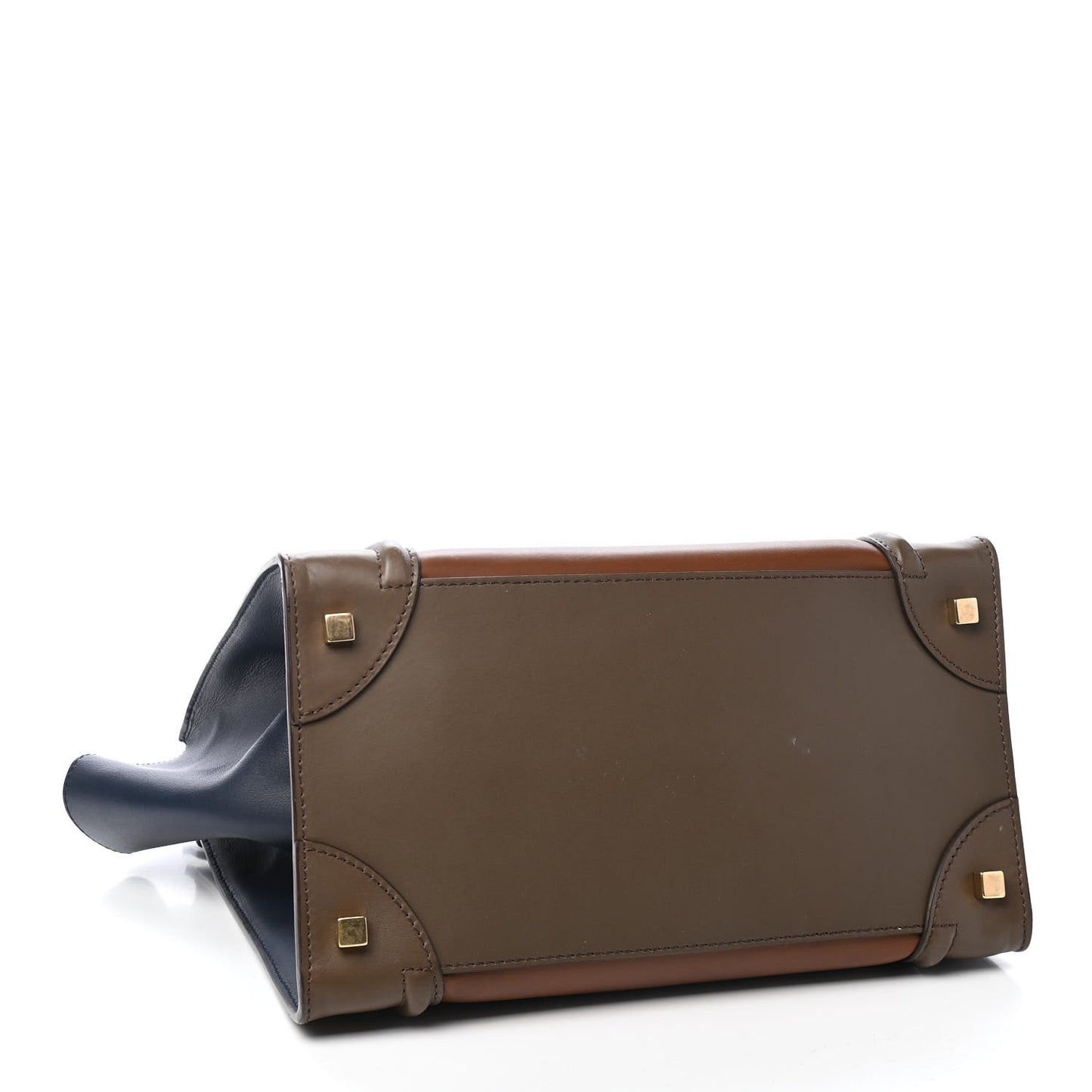 Smooth Calfskin Mini Tri-Color Luggage