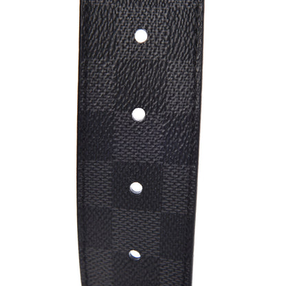 Louis Vuitton Damier Graphite 40mm LV Initiales Belt 100 40 7 of 8
