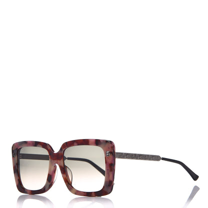 Gucci Squared Frame Sunglasses GG0216SA Pink Havana 1 of 7
