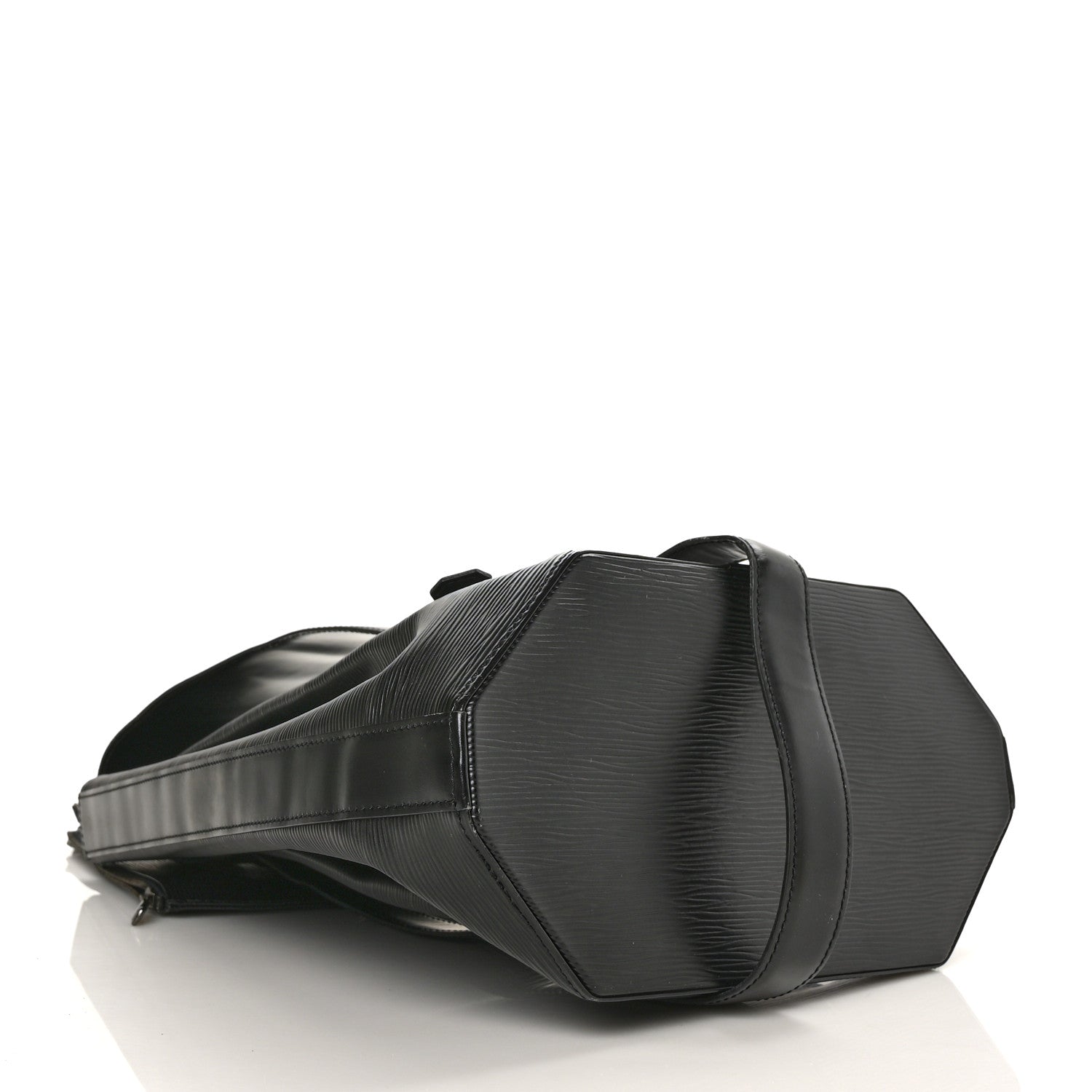 Louis Vuitton Epi Sac a Dos Drawstring Bag Black 5 of 17