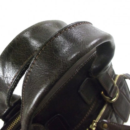 Chloe Leather Large Quilted Bay Tote Brown 6 of 11