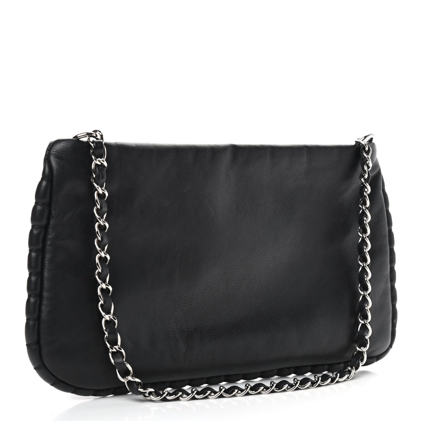 Calfskin On the Bund Pochette Black