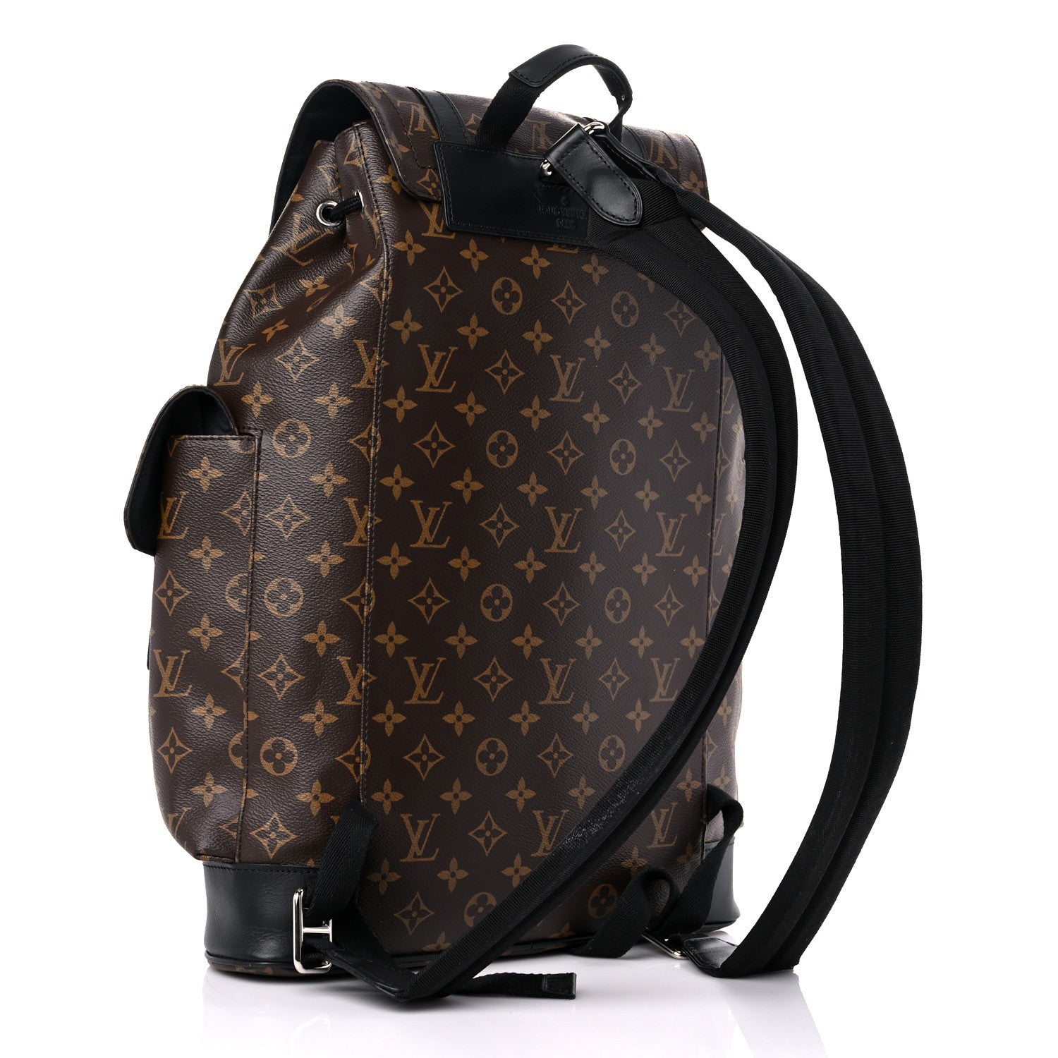 Louis Vuitton Monogram Macassar Christopher PM Backpack 3 of 19