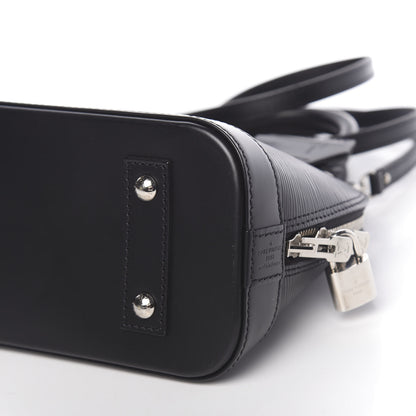 Louis Vuitton Epi Alma BB Black 8 of 9