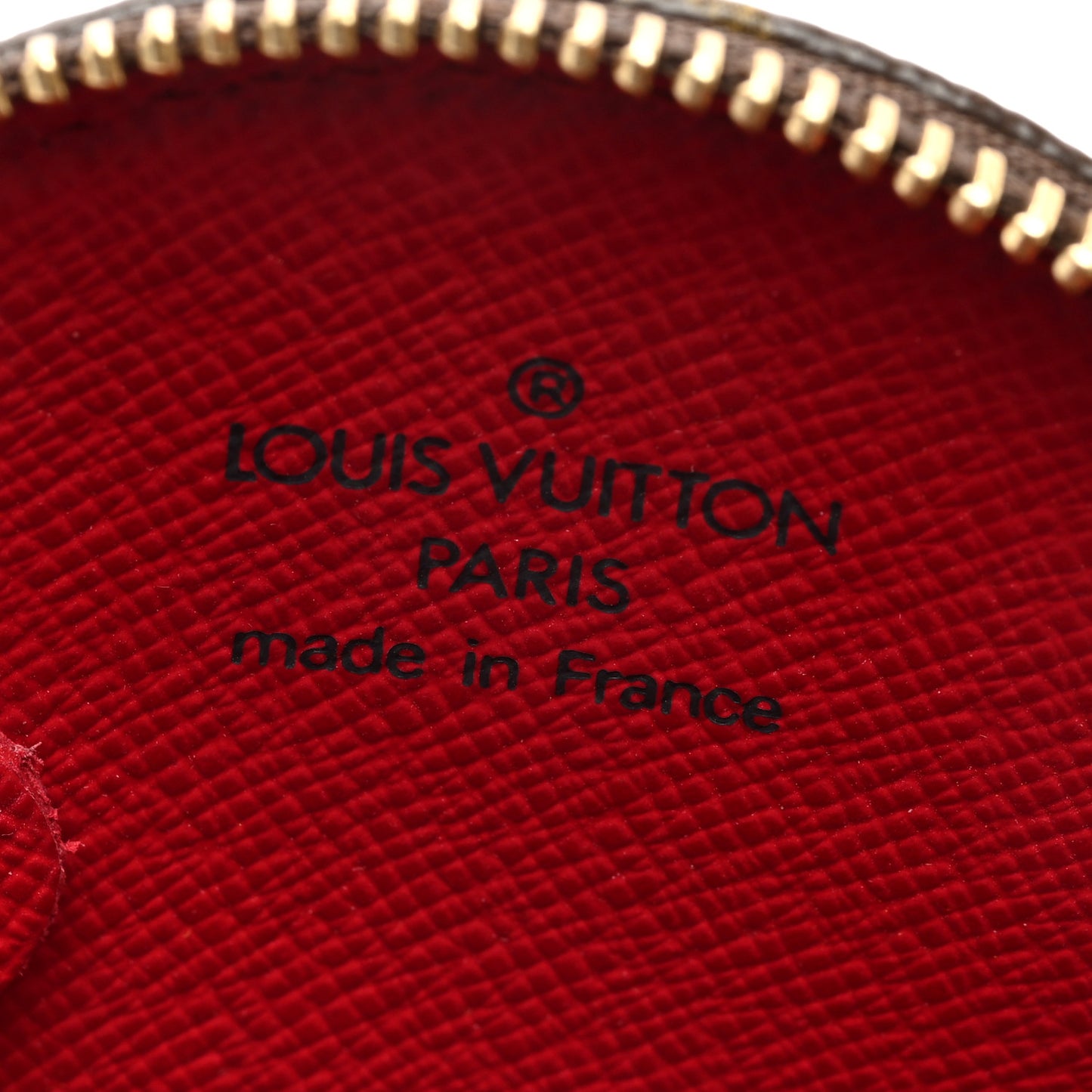 Monogram Cerises Round Coin Purse