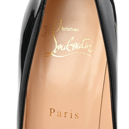 Christian Louboutin Patent Decollete 554 85 Pumps 36.5 Black 8 of 8