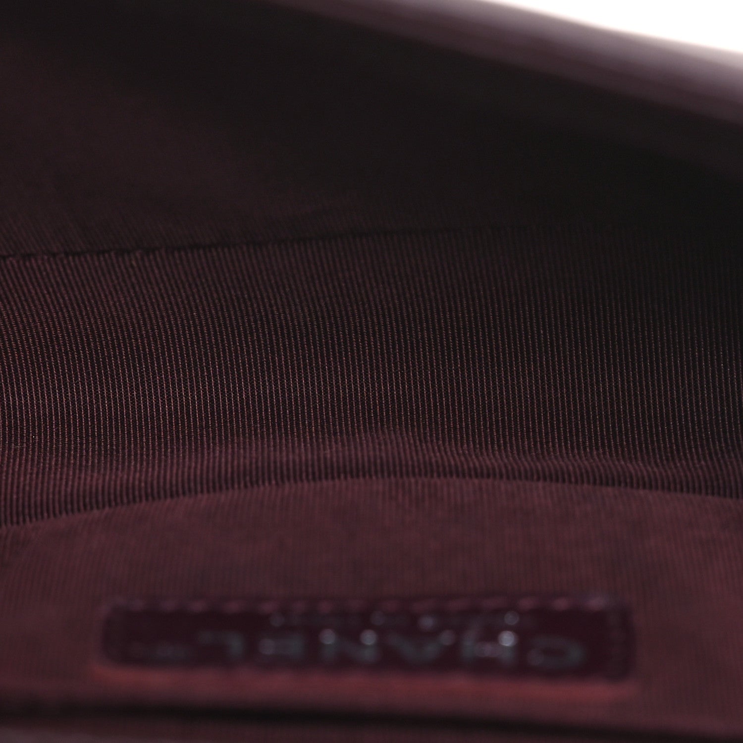 Chanel Calfskin Chevron Quilted Small Boy Flap Burgundy 5 of 10