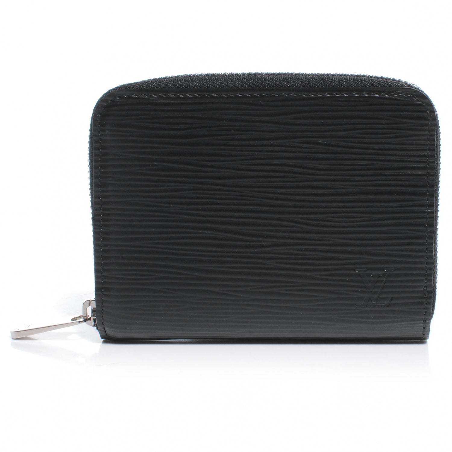 Louis Vuitton Epi Zippy Coin Purse Black 1 of 8