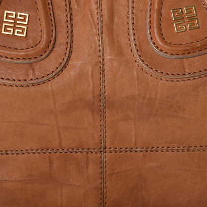 Givenchy Wrinkled Lambskin Medium Nightingale Tan 16 of 18