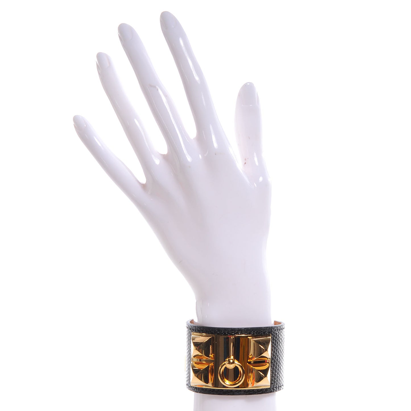 Lizard Collier de Chien CDC Bracelet Noir