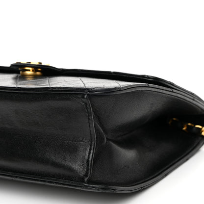 Chanel Lambskin Quilted Small Single Flap Bag Black 9 of 9