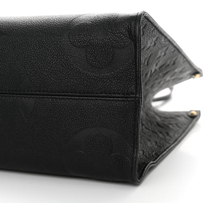 Louis Vuitton Empreinte Monogram Giant Onthego MM Black 9 of 13