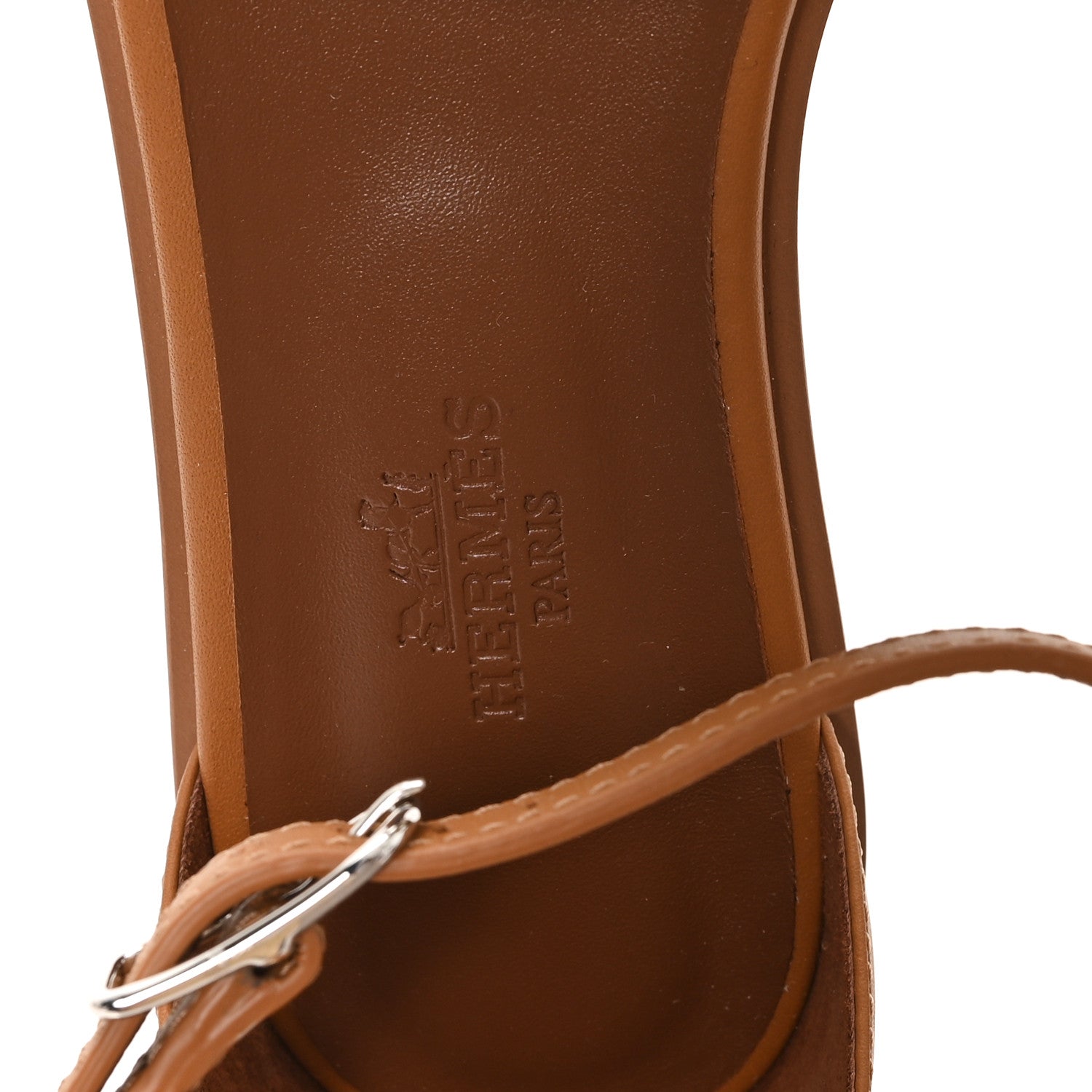 Hermes Linen Canvas Fringed Santorini Sandals 36 Beige 8 of 9