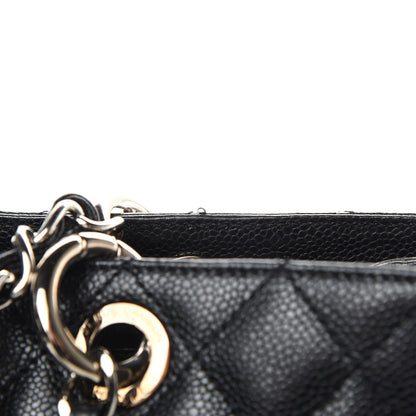 Chanel Caviar Quilted Grand Shopping Tote GST Black 13 of 14