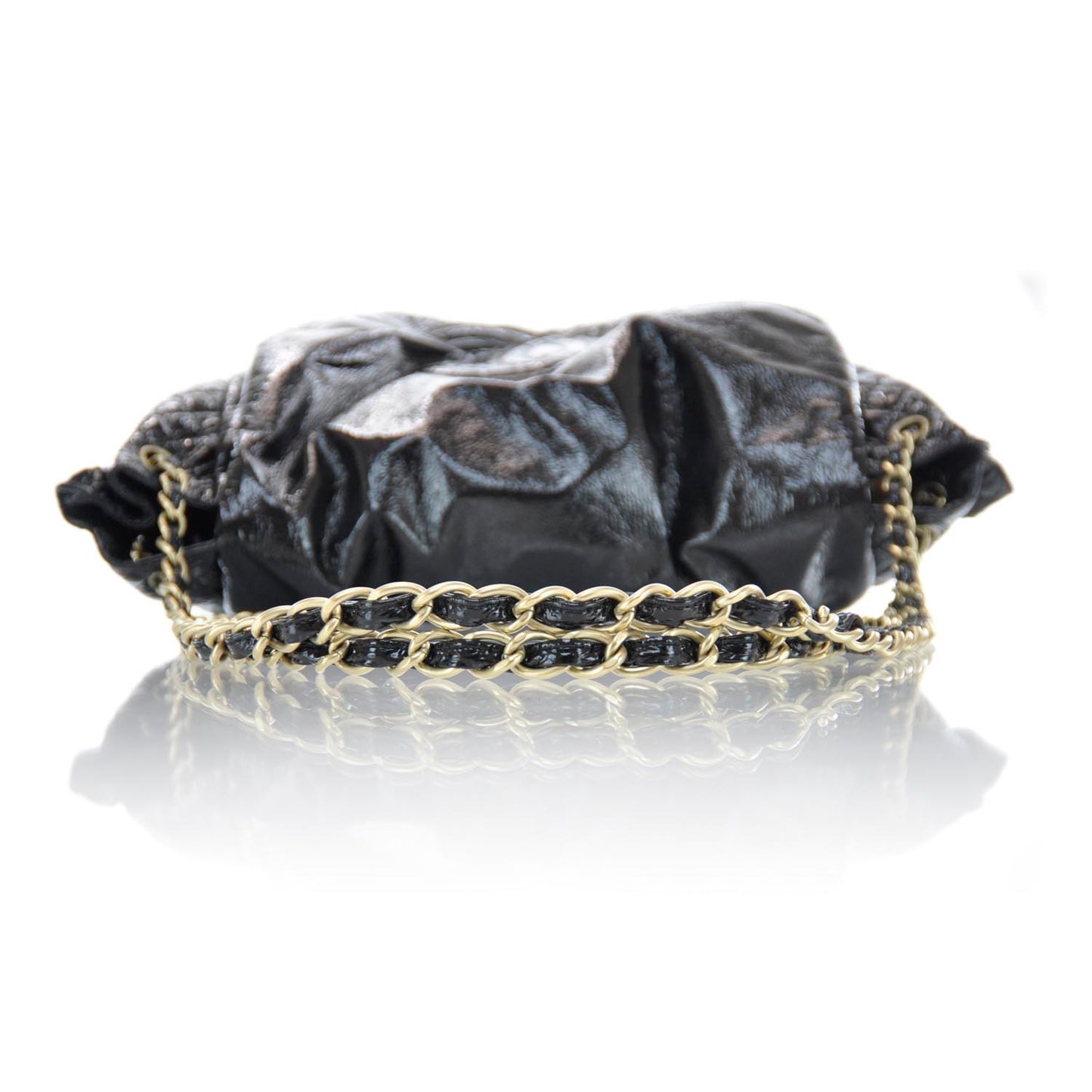 Vinyl XL Rock and Chain Flap Black
