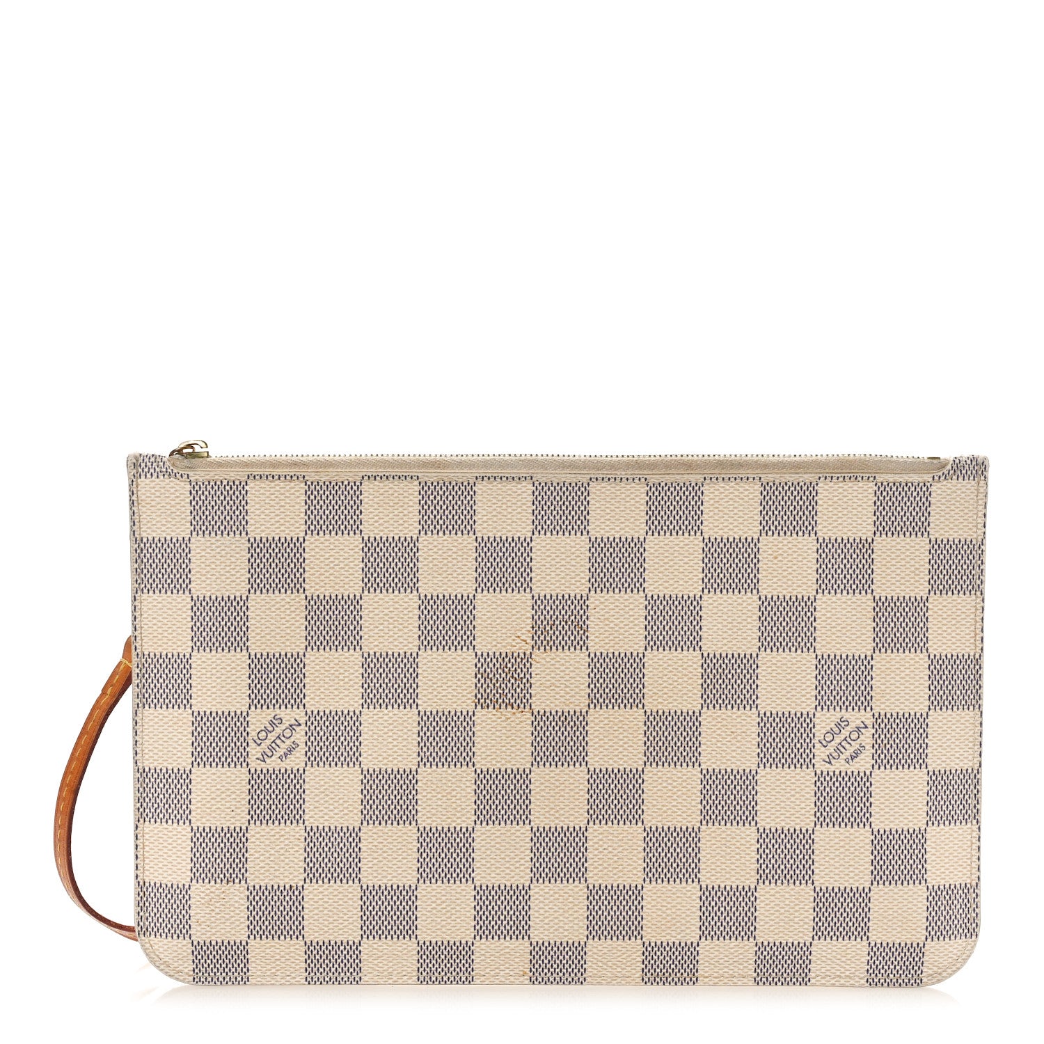 Louis Vuitton Damier Azur Neverfull MM GM Pochette Rose Ballerine 1 of 11