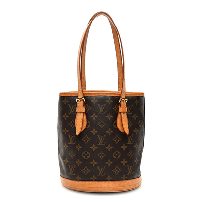Louis Vuitton Monogram Petit Bucket 23 1 of 11