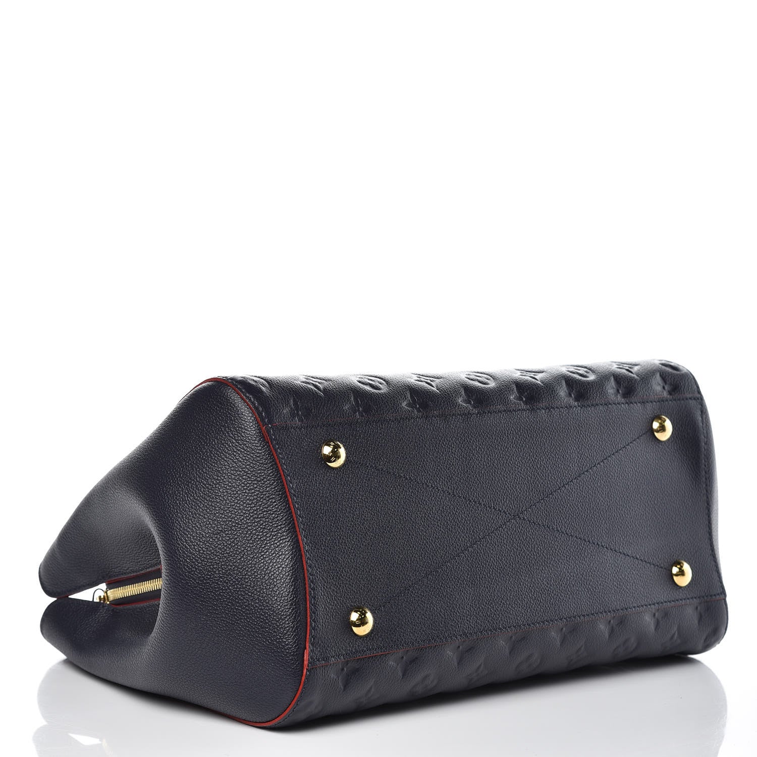 Louis Vuitton Empreinte Montaigne GM Marine Rouge 4 of 8