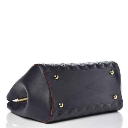 Louis Vuitton Empreinte Montaigne GM Marine Rouge 4 of 8