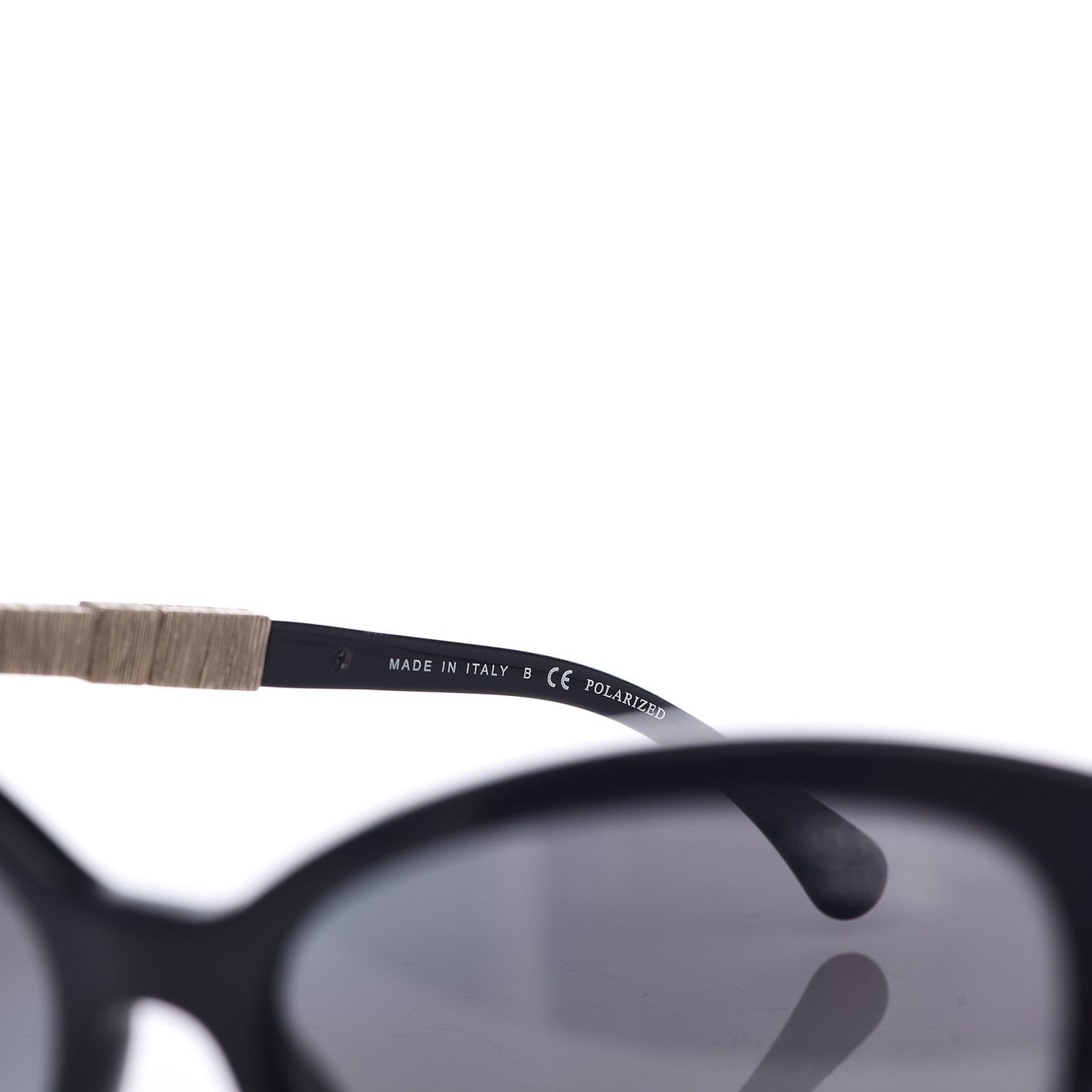 Crystal Baguette Cat Eye Bijou Sunglasses 5307-B Black