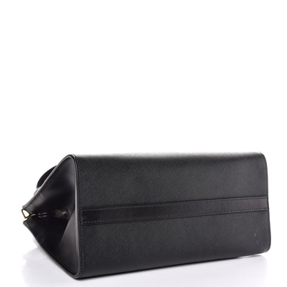 Prada Saffiano City Calfskin Small Paradigme Bag Black 5 of 9