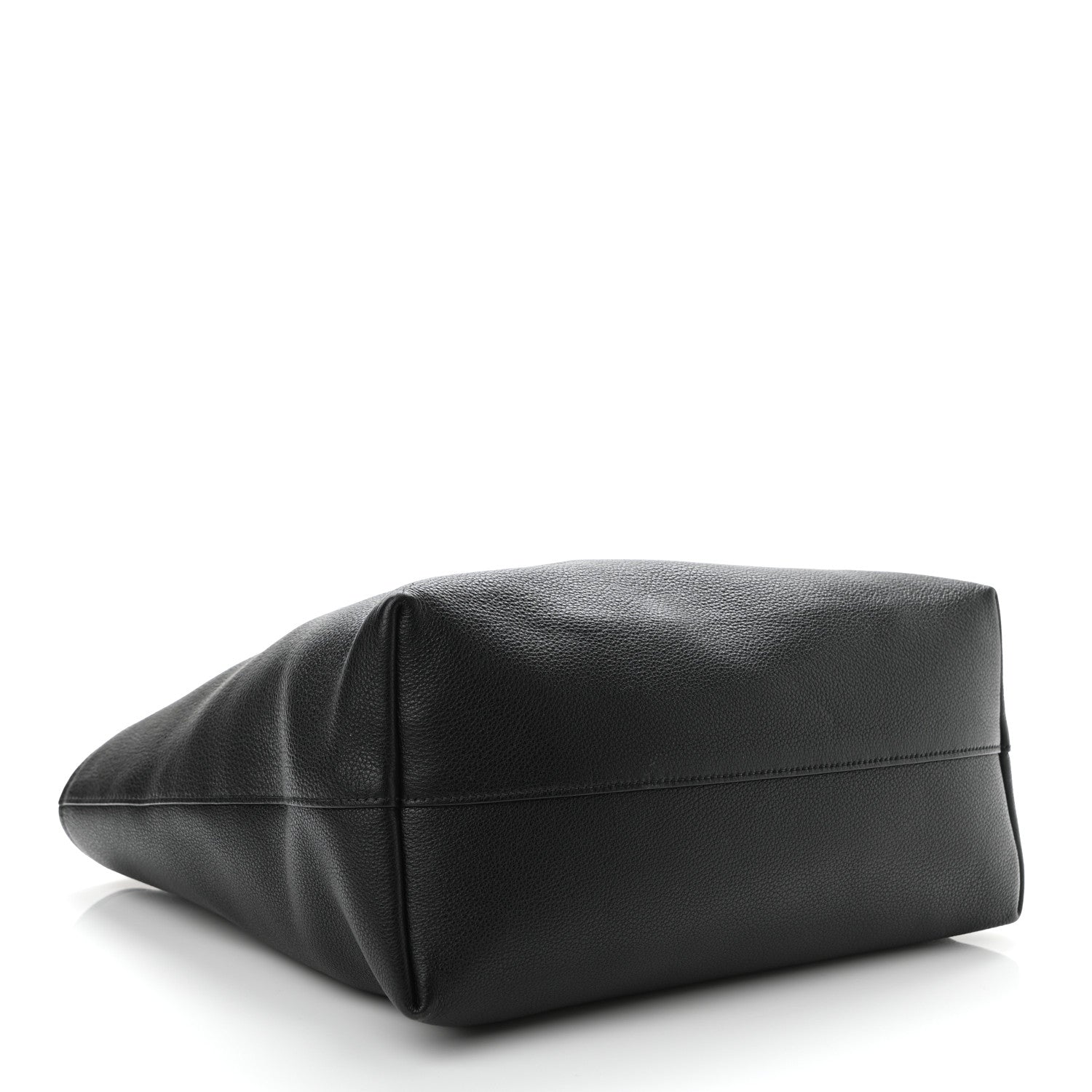 Prada Vitello Daino Pocket Shopping Tote Black 4 of 10