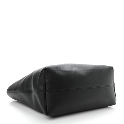 Prada Vitello Daino Pocket Shopping Tote Black 4 of 10