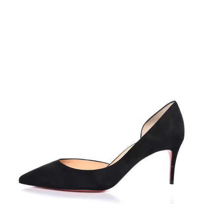 Christian Louboutin Veau Velours Iriza 70 Pumps 36 Black 1 of 8