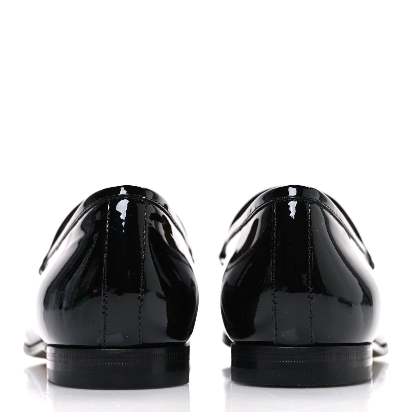 Patent Womens Jordaan Loafers 40 Black